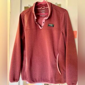 L.L.Bean Women's Airlight Knit Pullover (mauve)